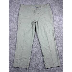 The North Face Womens Convertible Hiking Pants Size‎ 10 Regular Khaki Outdoor